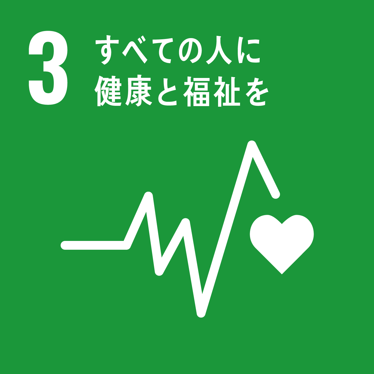 3:すべての人に健康と福祉を